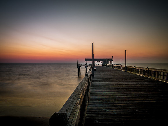 "Tybee Pier at Dawn"